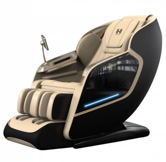 Массажное кресло Hatico Pro Kurosava SL 4D – Черно Бежевый