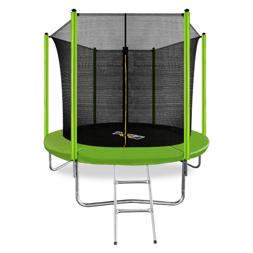Батут Arland 8FT с внутренней страховочной сеткой и лестницей Батут Arland 8FT с внутренней страховочной сеткой и лестницей