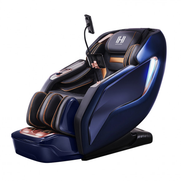 Массажное кресло Hatico Pro Katana 2SL 4D – Сине-серое Массажное кресло Hatico Pro Katana 2SL 4D – Сине-серое