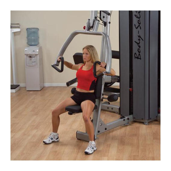Тяга с упором в грудь/верхняя тяга/жим от груди, плеч Body Solid DPLS-S