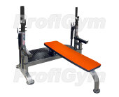 Скамья-стойка домкратная для жима лежа со страховочными упорами ProfiGym ПЛ-0060-F Скамья-стойка домкратная для жима лежа со страховочными упорами ProfiGym ПЛ-0060-F