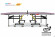 Теннисный стол Start Line Double Fish 233 черный Теннисный стол Start Line Double Fish 233 черный